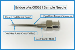 Bridge needle