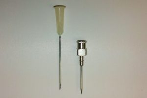 Hypodermic needle vs Bridge Proprietary Needle