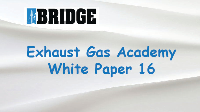 Exhaust Gas Analyzer Field Calibration Recommendations - 16 EGA