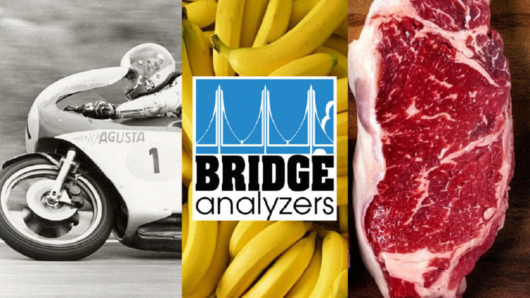 Gas Analyzers: Engines and Bananas to Meat and Back