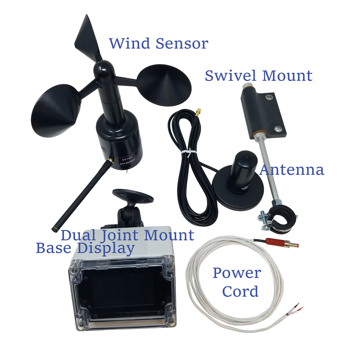 Crane Wind Sensor What is Included