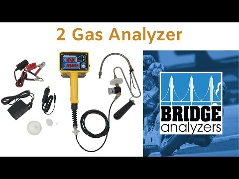 Bridge Analyzers 2-Gas Exhaust Analyzer for Vehicle Emissions