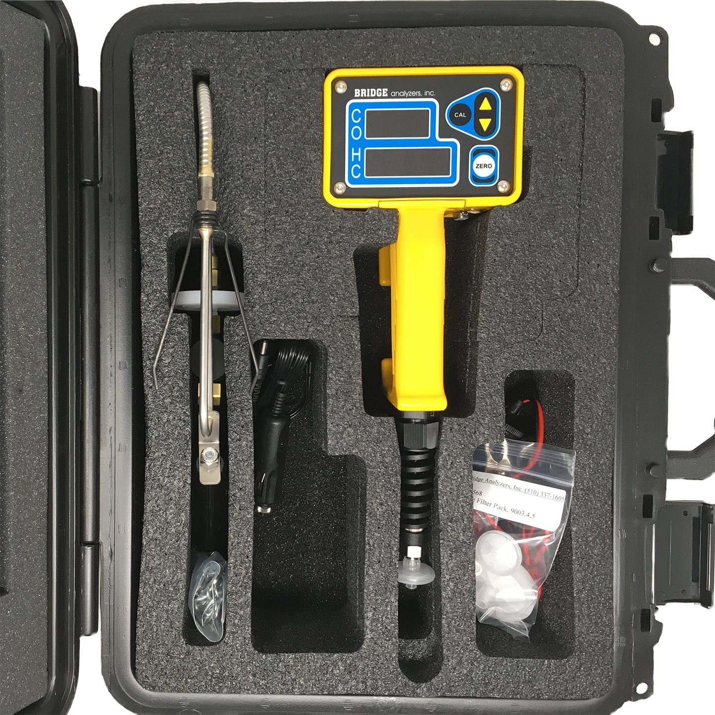 Bridge Analyzers 2-Gas Exhaust Analyzer for Vehicle Emissions