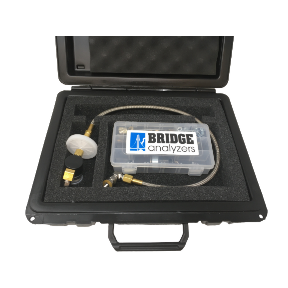 Exhaust Gas Analyzer 6mm Hard Seal Exhaust Port Kit with 50mm Filter and Water Trap